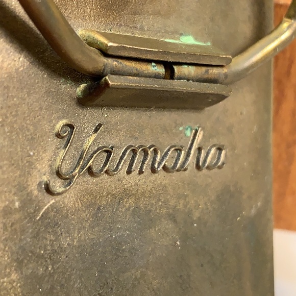 YAMAHA Logo Solid Brass Vintage Belt Buckle - Etsy Yamaha solid brass enamel belt buckle Very RARE